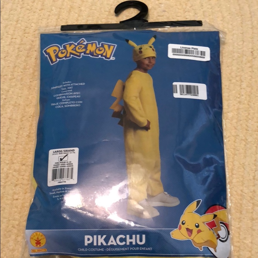 ✨New in Package✨Pokémon Pikachu Costume sz 12-14